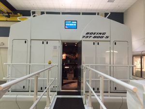 A Boeing 737-800 Flight Simulator used in ATP CTP Training